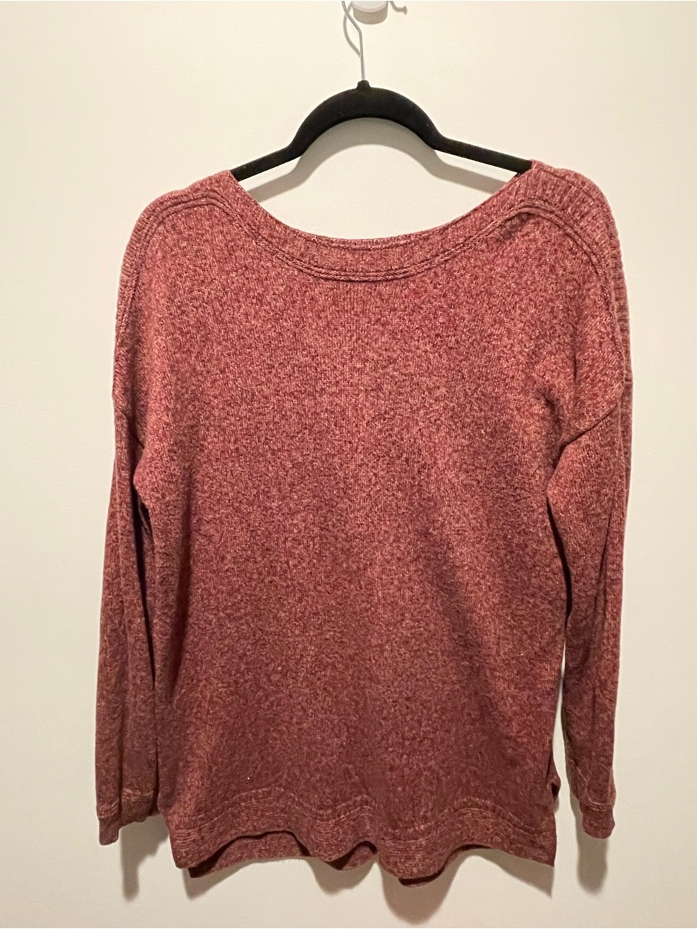 Women’s Old Navy Boatneck Sweater - maroon